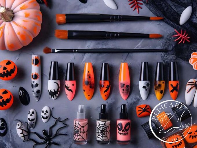 🎃👻Unhas de Dia das Bruxas🎃👻