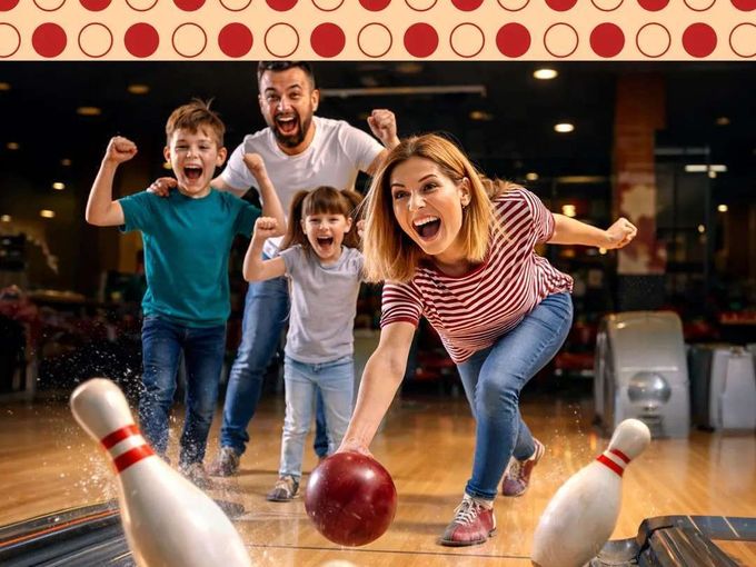 Боулинг‑битва: семьи, на старт! 🎳