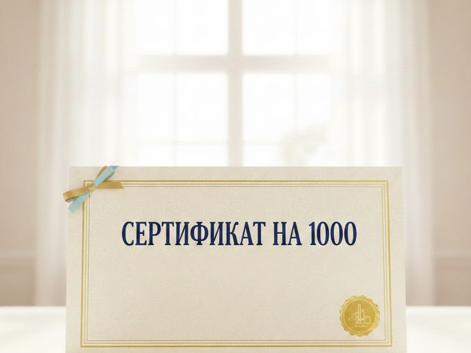 Ваш сертификат на 1000 здесь👇