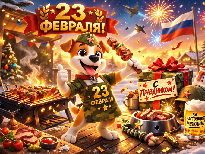 🪖🔥 С 23 ФЕВРАЛЯ! 🔥