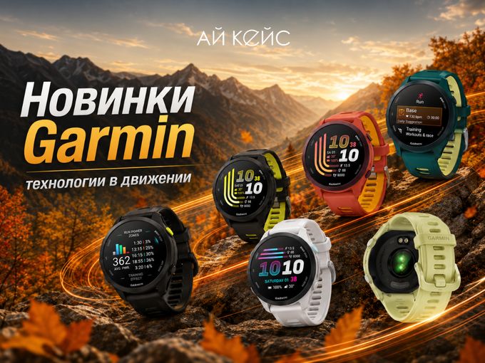 Новинки Garmin в АйКейс🔥