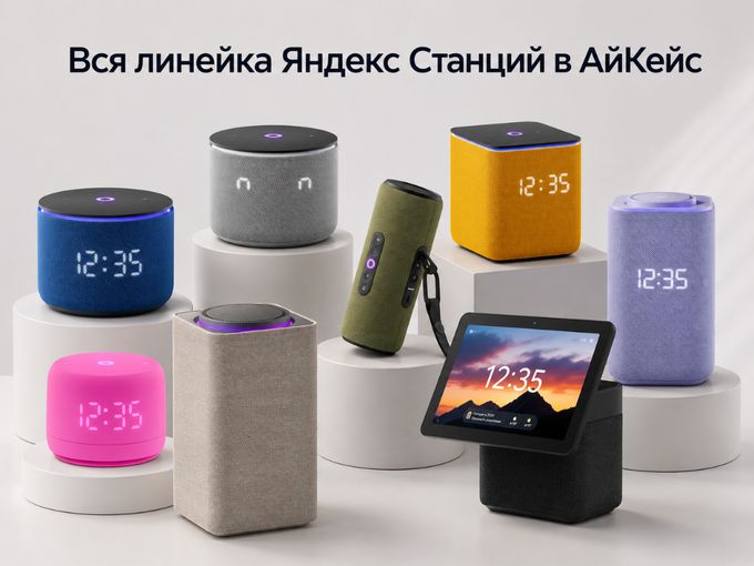 Яндекс Станции в АйКейс от 5.999₽🔥