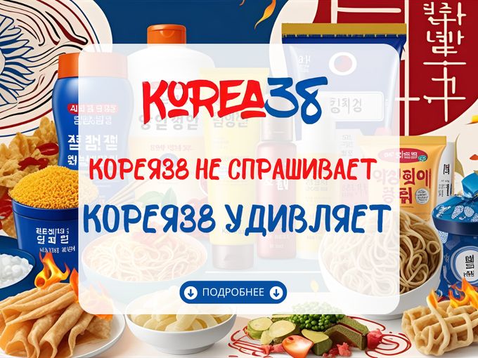 🌶 КОРЕЯ38 НЕ СПРАШИВАЕТ- ОНА УДИВЛЯЕТ