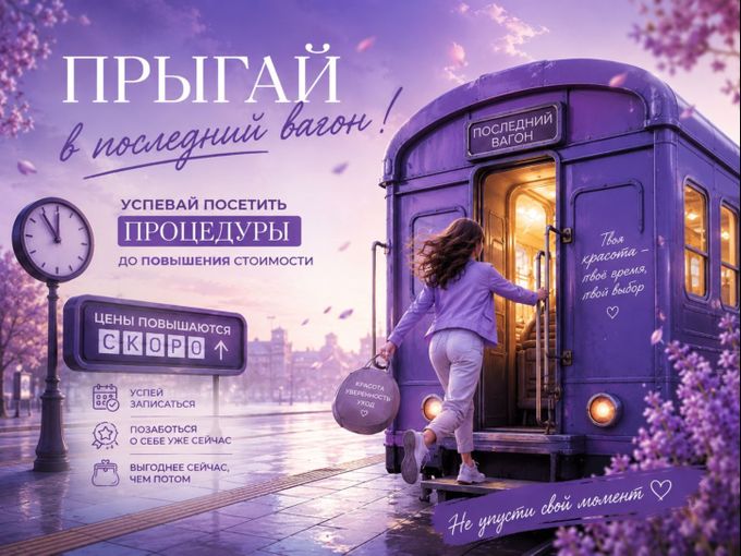 Прыгай в последний вагон 🤗