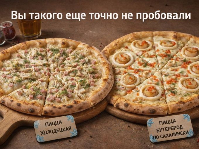 🎄 Надоела обычная пицца? Нам тоже!
