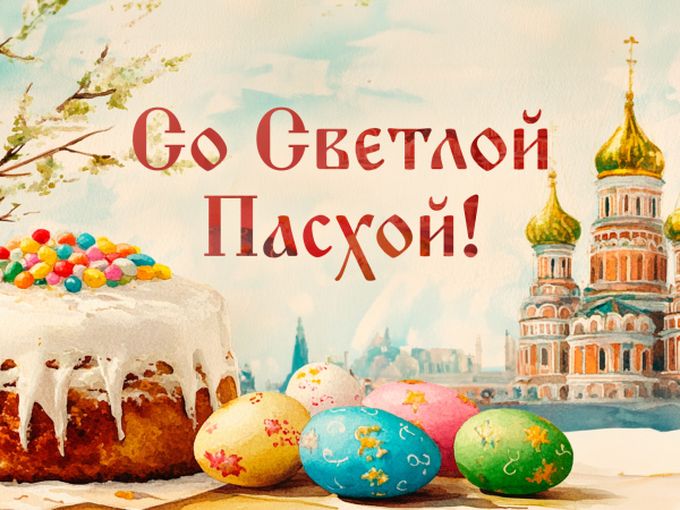 C Пасхой🥚