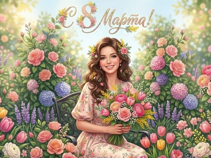 С 8 марта 🌹!