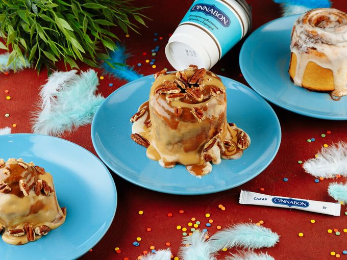 Новогоднее настроение вместе с Cinnabon!