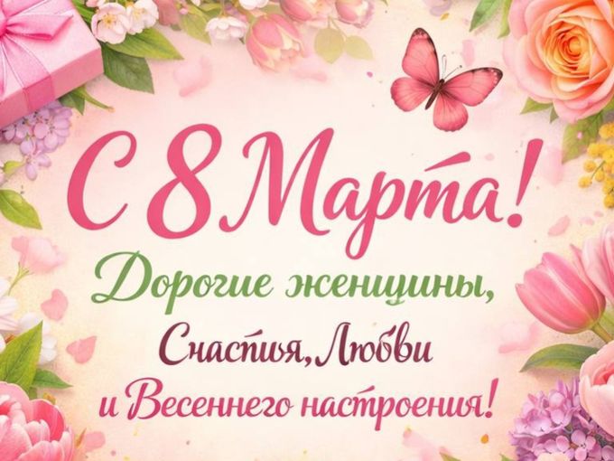 С Международным женским днём!💐