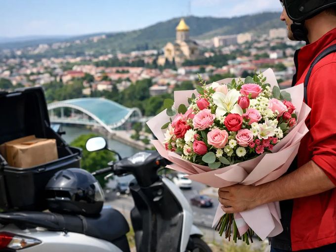 Fast Flower Delivery in Tbilisi