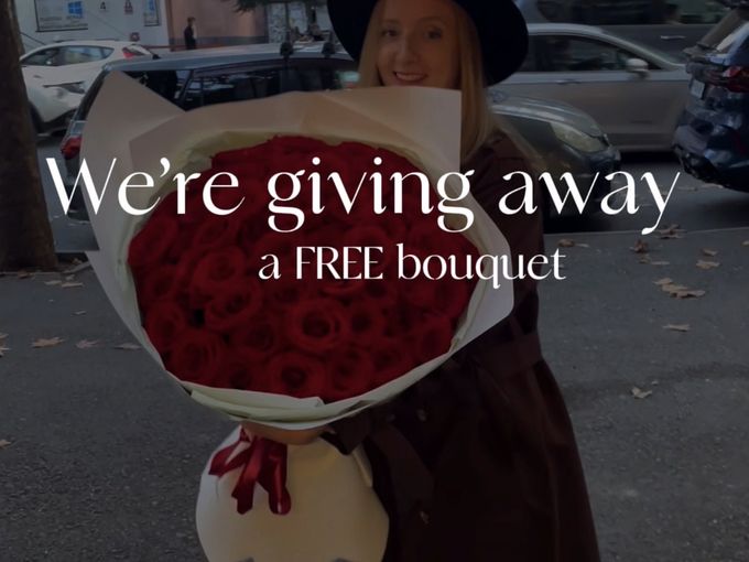 We’re giving away a bouquet 💐🎁