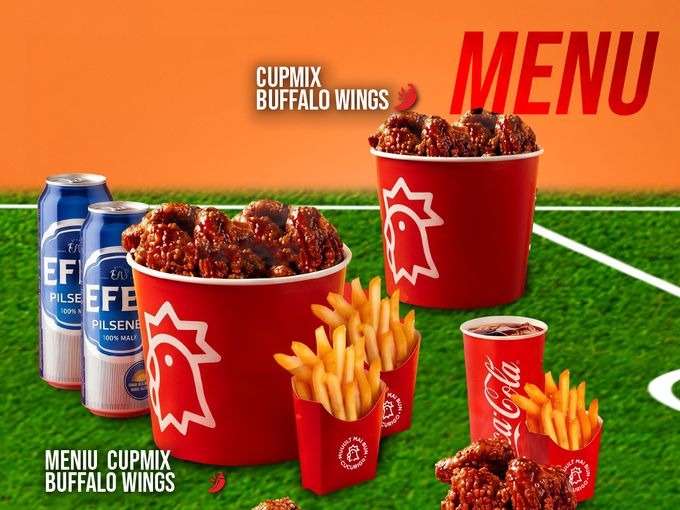 CupMix Buffalo Wings!