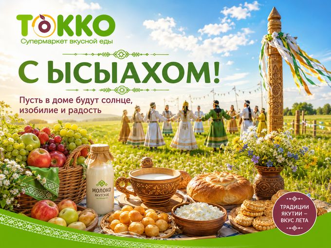 ☀️ С Ысыахом — праздником солнца!