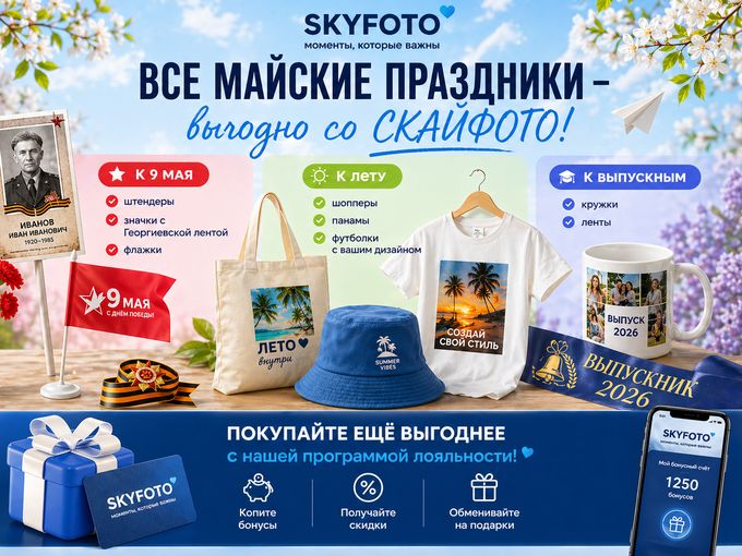 К майским готовы!