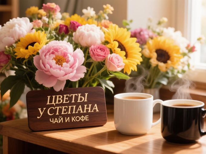 ☕️Кофе и 🫖Чай в «Цветы у Степана»