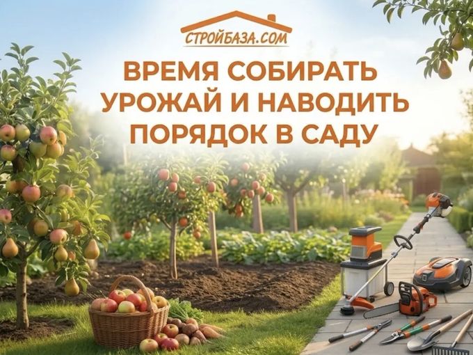 ГОТОВИМ САД К ЗИМЕ ❄️