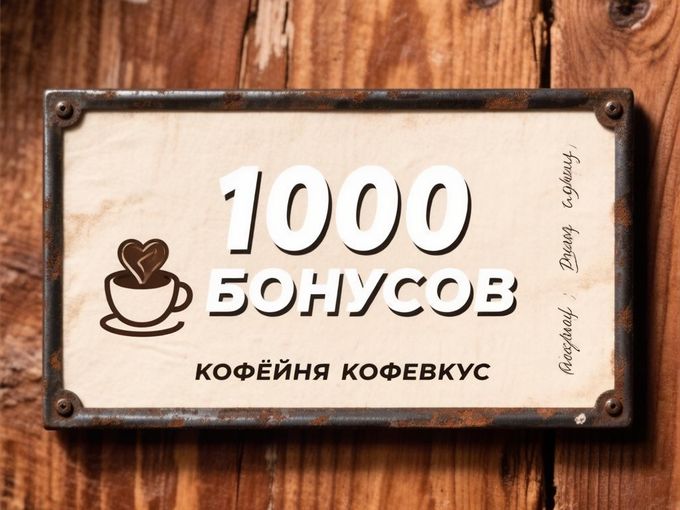 Каждому гостю—сертификат в «Кофе Вкус»!