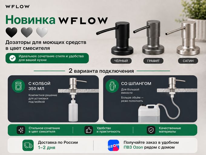 Новинка WFLOW 🖤🩶🤍