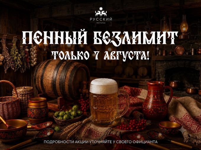 Акция «Пенный безлимит»