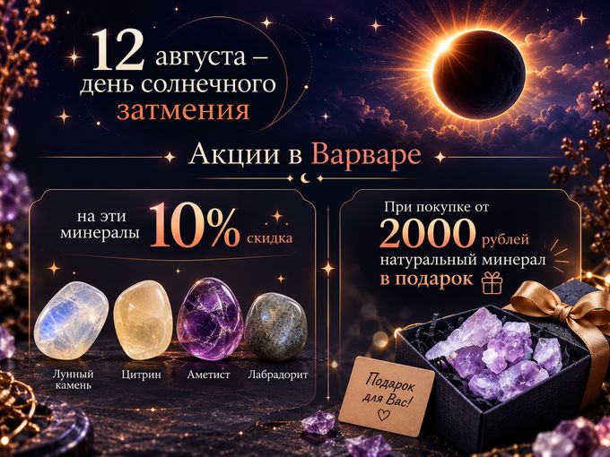 🌘 Затмение близко. И скидки тоже!