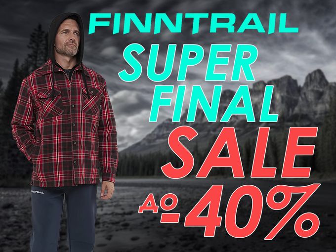Распродажа! Скидки на Finntrail до 40%.