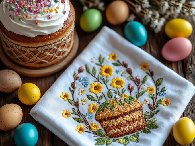 🌷 Пасха уже в апреле!