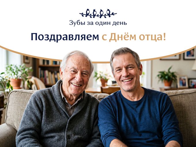 ПОЗДРАВЛЯЕМ С ДНЕМ ОТЦА!