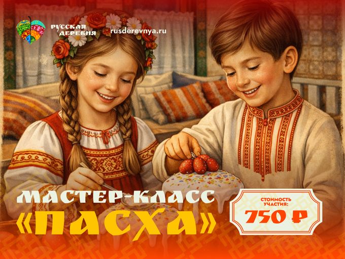 Приглашаем на пасхальные мастер-классы!