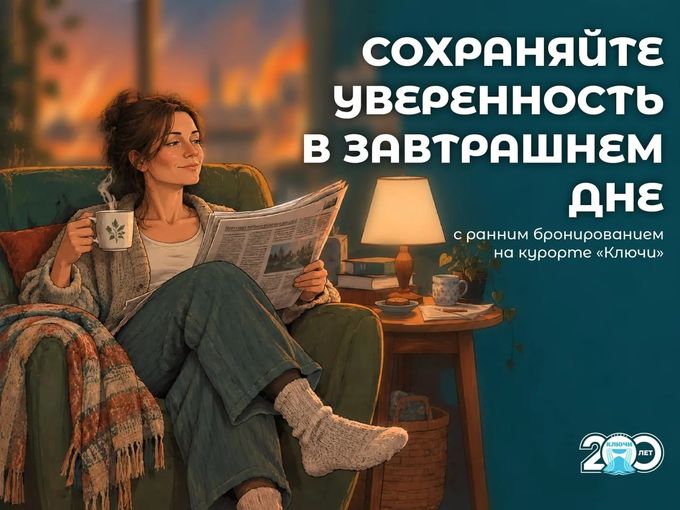 Раннее бронирование курорт «Ключи»
