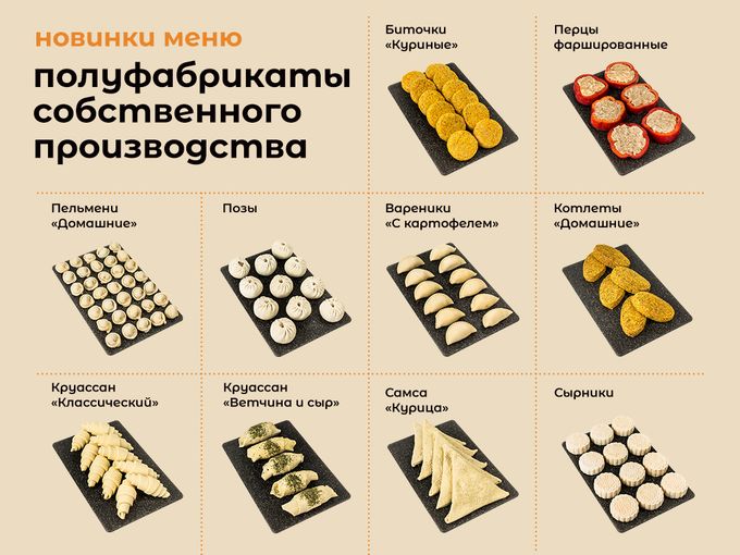 Полуфабрикаты теперь на Байкальской🥟