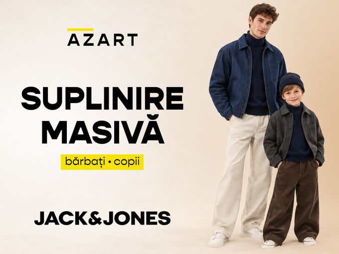 Jack & Jones: stoc nou, stil din plin!