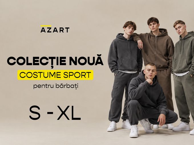 Costume SPORT bărbați – de la 849 lei!