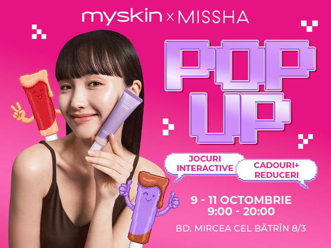 Nu rata Pop-up My Skin x MISSHA! 💥