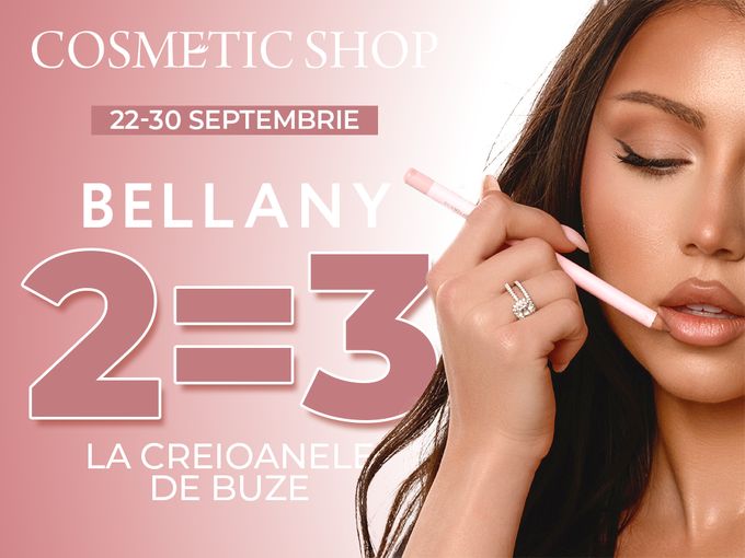 2=3 la creioanele de buze Bellany 💄