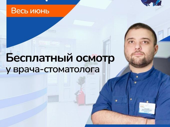Бесплатный приём стоматолога в Айболит