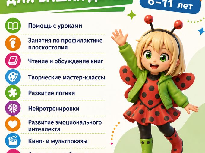 А чем занят ваш ребенок после уроков?