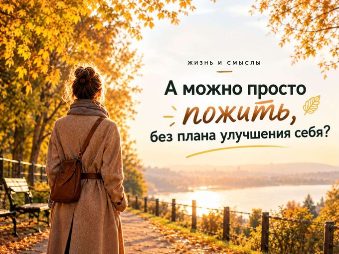 Вы не обязаны всегда быть продуктивными