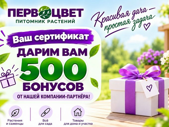 Забери подарок от компании-партнера 🎁