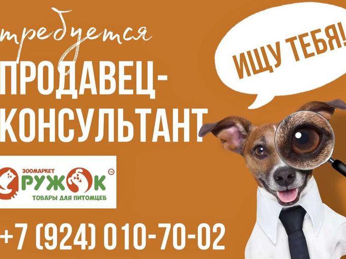 ВАКАНСИЯ ПРОДАВЕЦ-КОНСУЛЬТАНТ