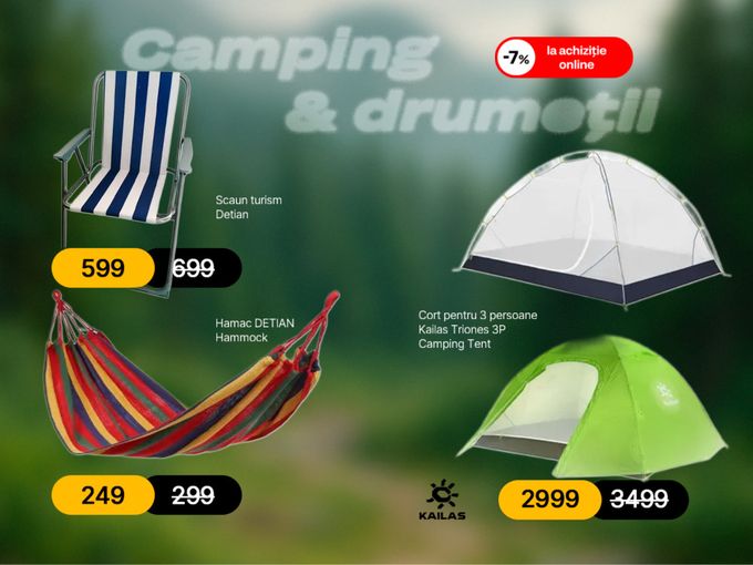🏕️Tot pentru camping — 1000+ articole
