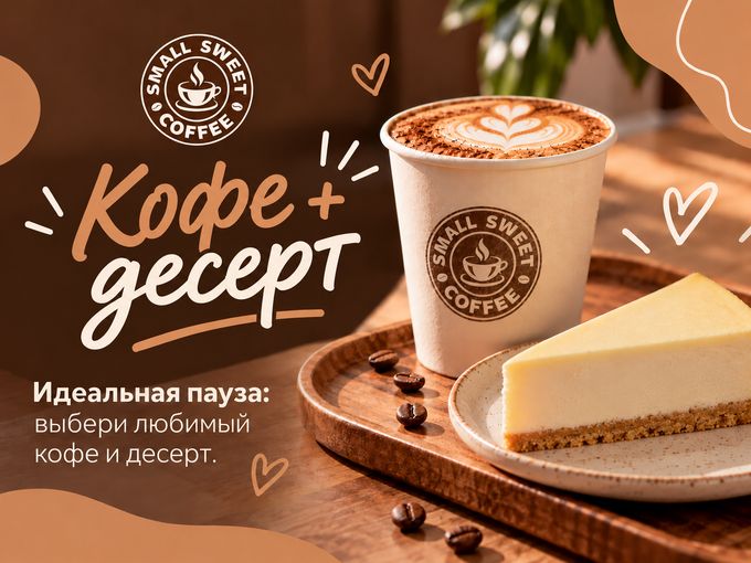 ☕ Идеальная пауза в Small Sweet Coffee