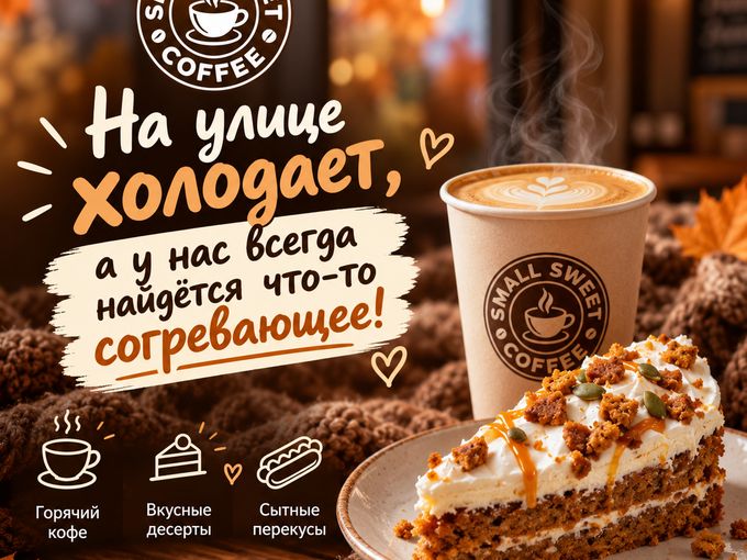 ☕ На улице холодает - время согреться!🔥