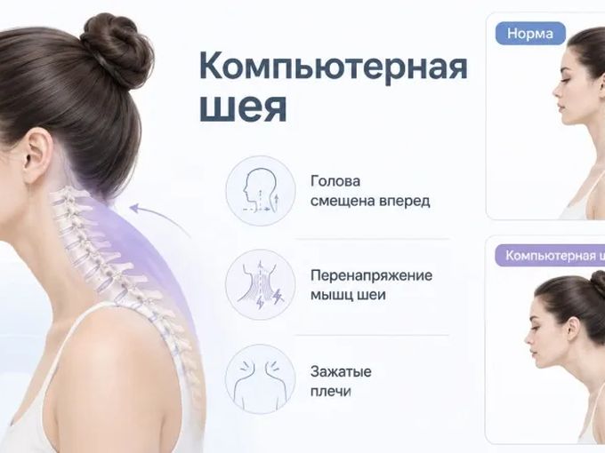 Цифровая шея 😱
