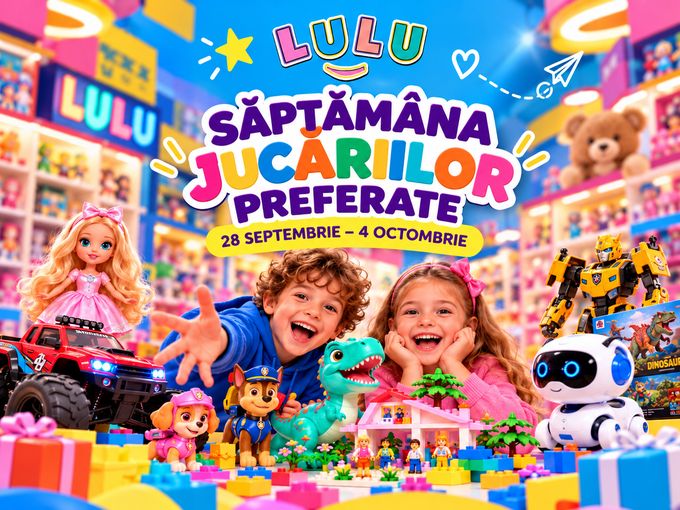 🧸 Săptămâna Jucăriilor Preferate