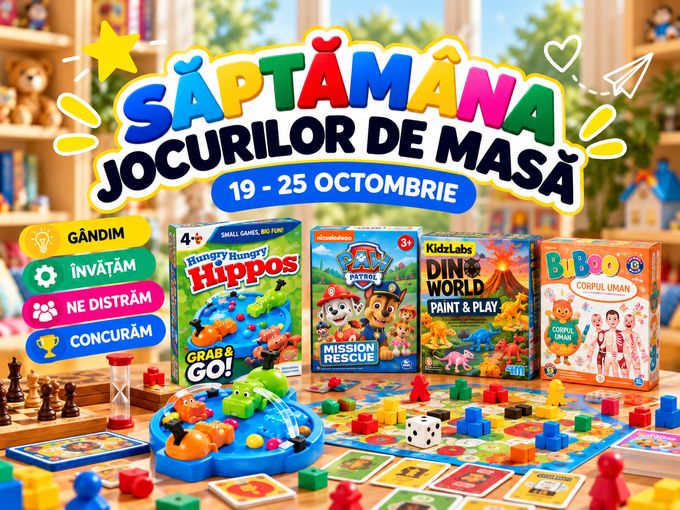 🎲 Săptămâna Jocurilor de Masă la LULU!
