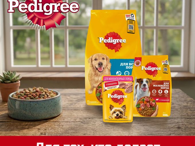Pedigree — сухой и влажный