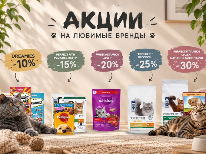 АКЦИИ Октября! Скидки до 30%!