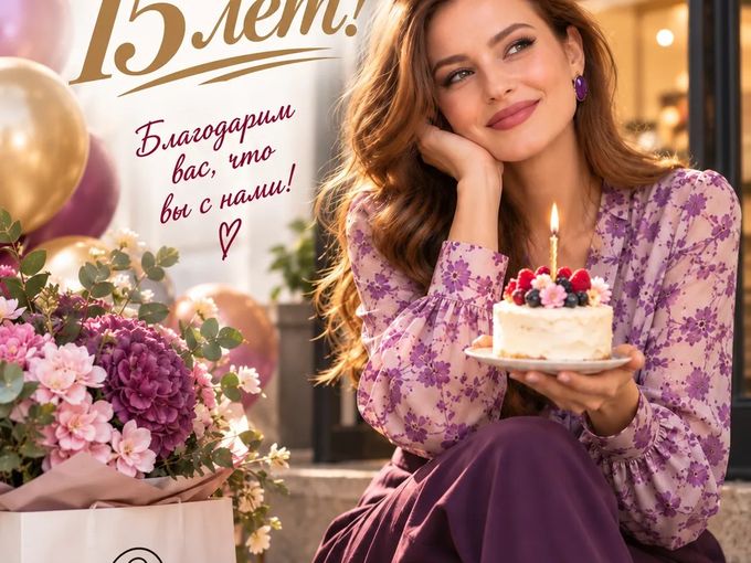 Магазину «Эврика» 15 лет!