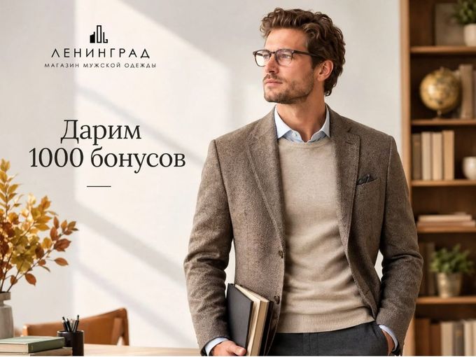Дарим 1000 бонусов от компании Ленинград