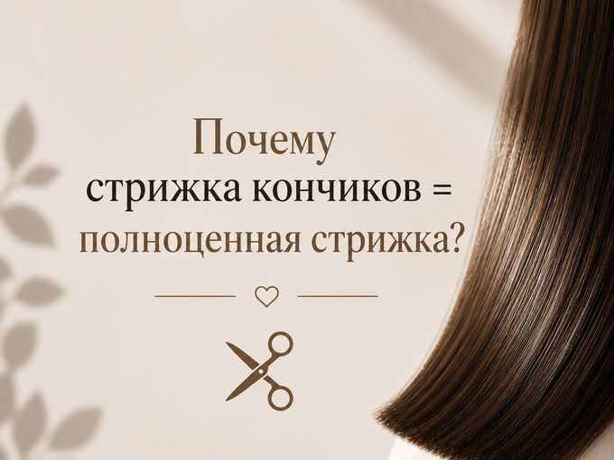 стрижка кончиков = полноценная стрижка?